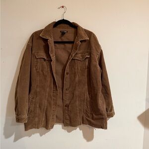 Fashion Nova Corduroy Jacket- Small